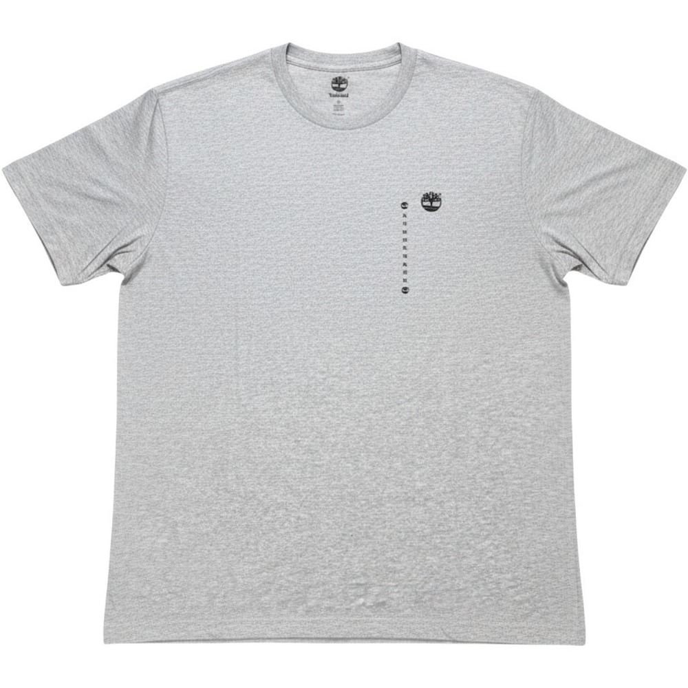 Timberland Graphic T-Shirt Men's Size XL Heather Gray Short Sleeve Cotton New